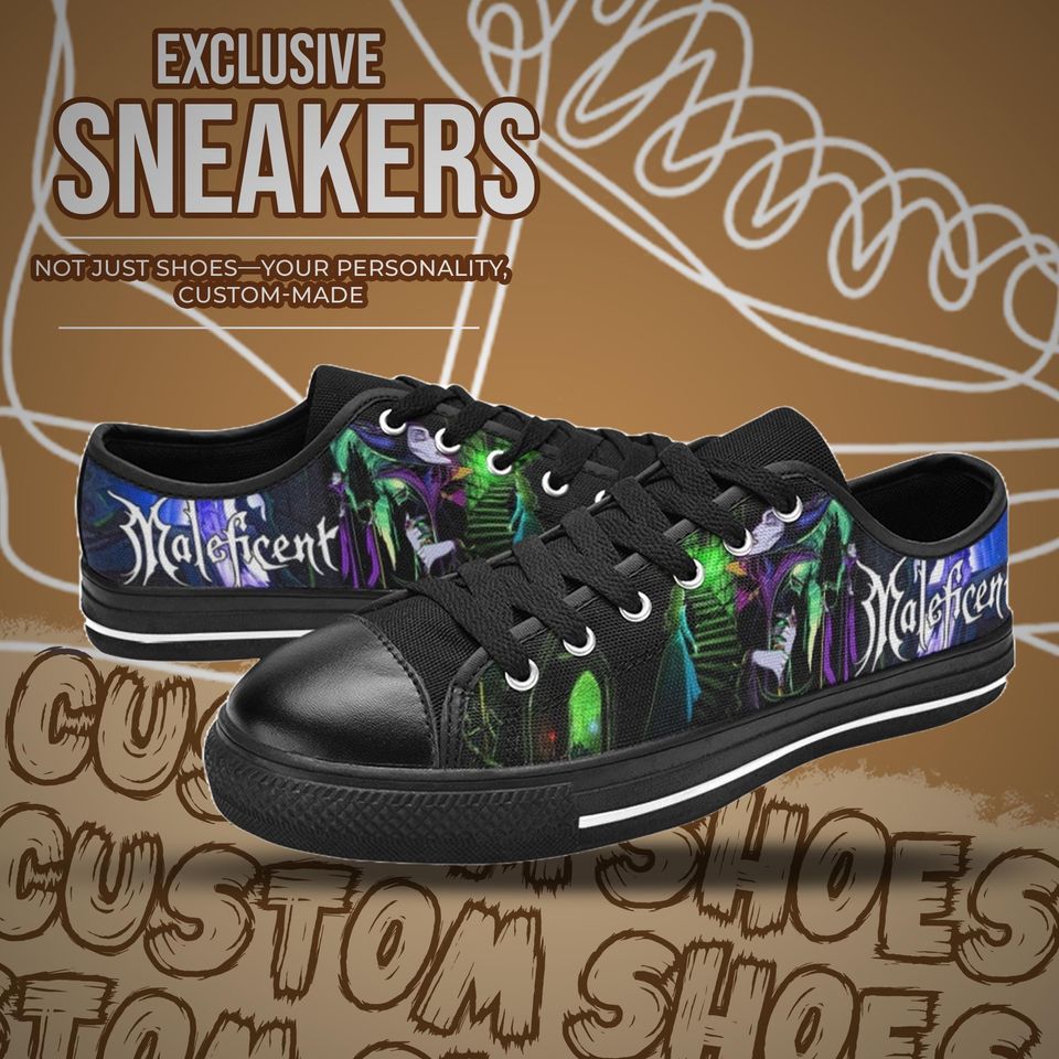 Maleficent Women's Low Top Shoe Sneakers