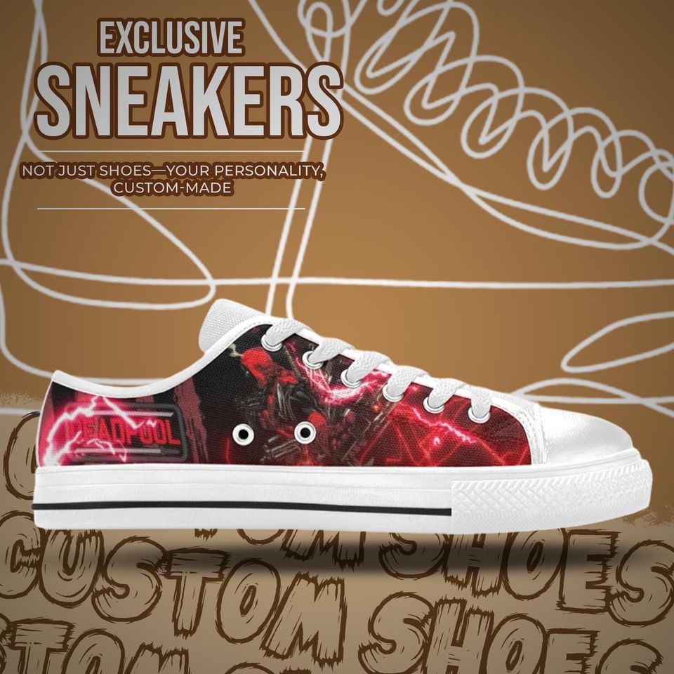 Deadpool Women's Low Top Shoe Sneakers