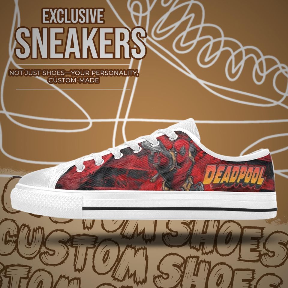 Deadpool Women's Low Top Shoe Sneakers