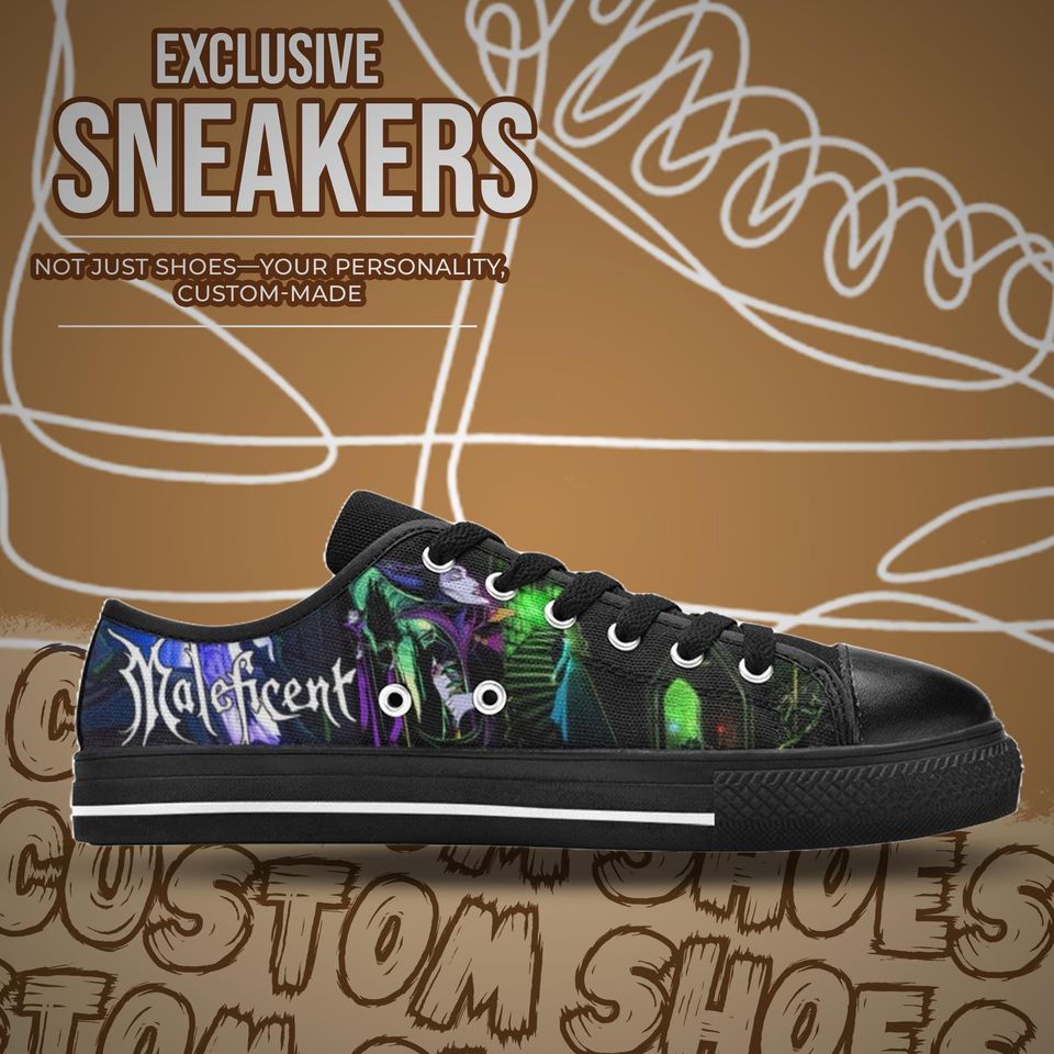 Maleficent Women's Low Top Shoe Sneakers