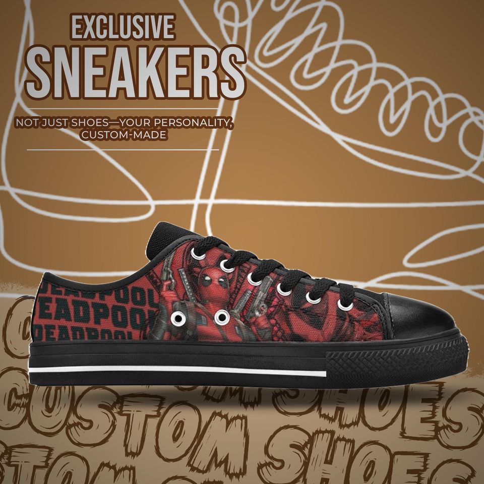 Deadpool Women's Low Top Shoe Sneakers