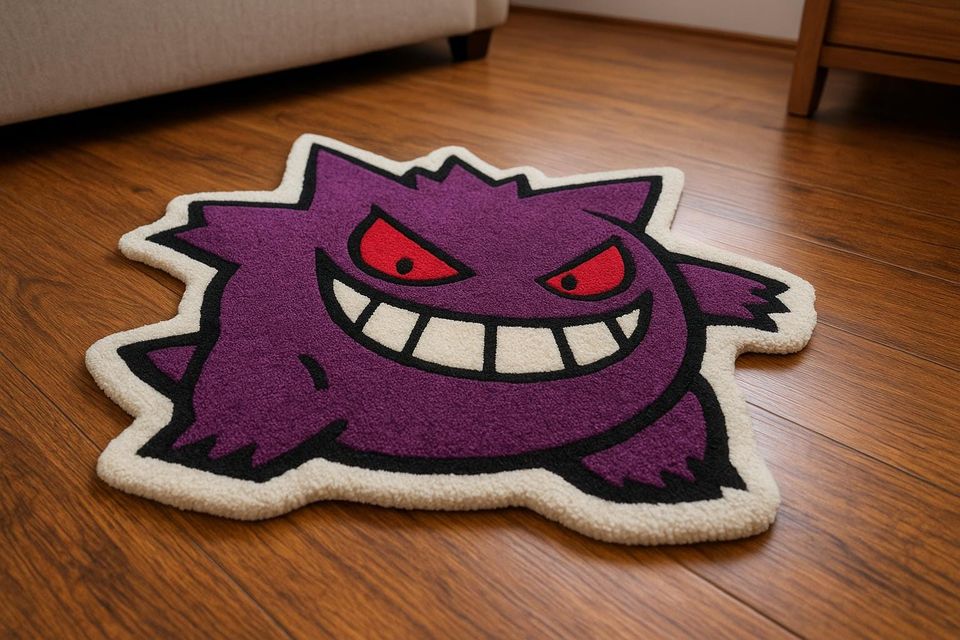 Gengar Rug,Tufted Rug Home Decor