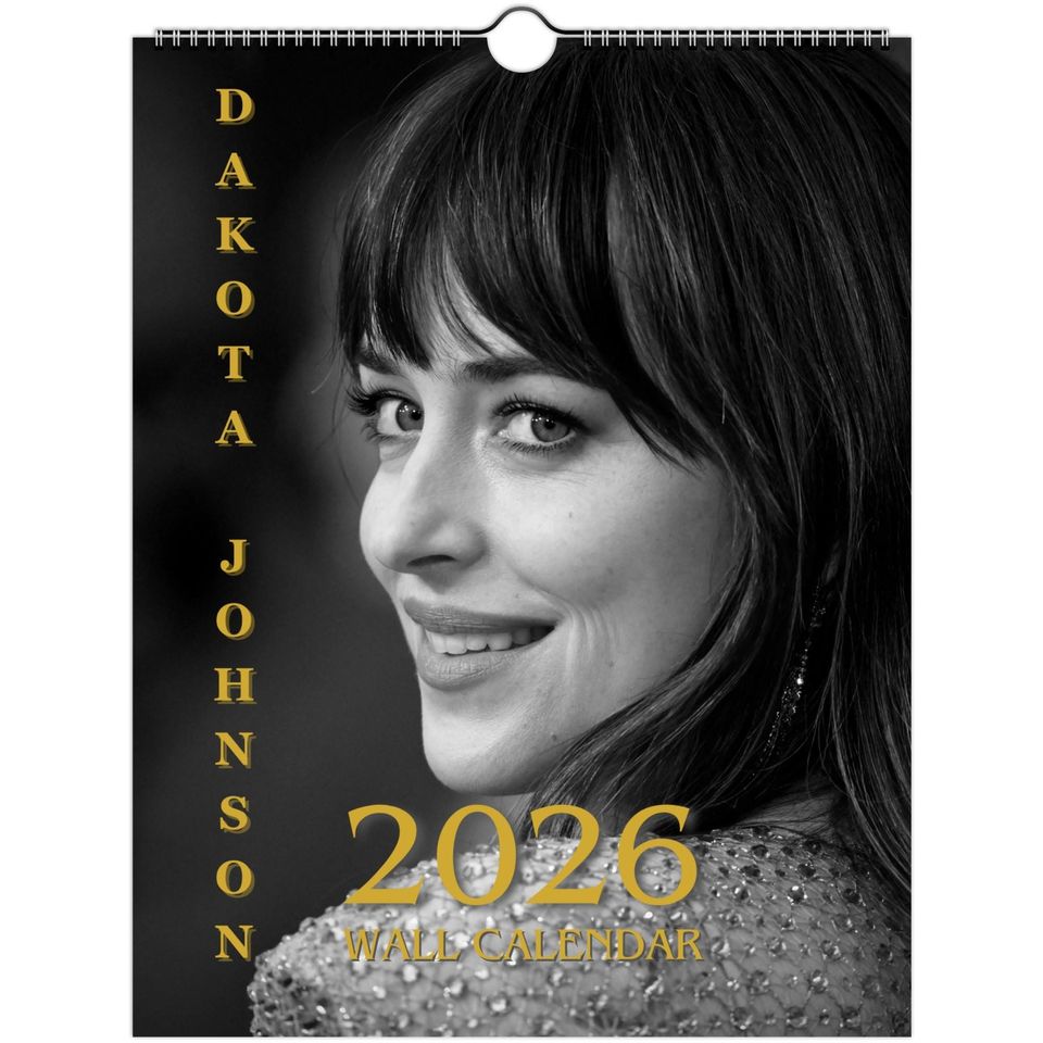 Dakota Johnson 2026 Wall Calendar