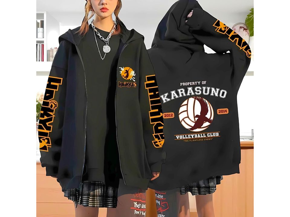 Arcane Jinxx Zipper Hoodie, Unisex Oversize Sweater Hoodie