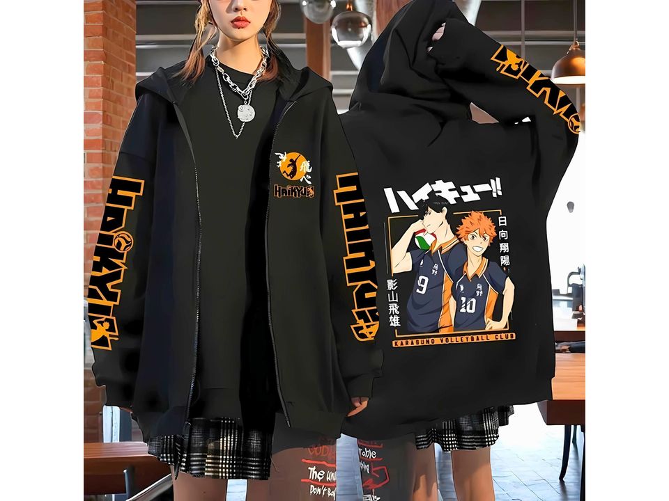 Arcane Jinxx Zipper Hoodie, Unisex Oversize Sweater Hoodie