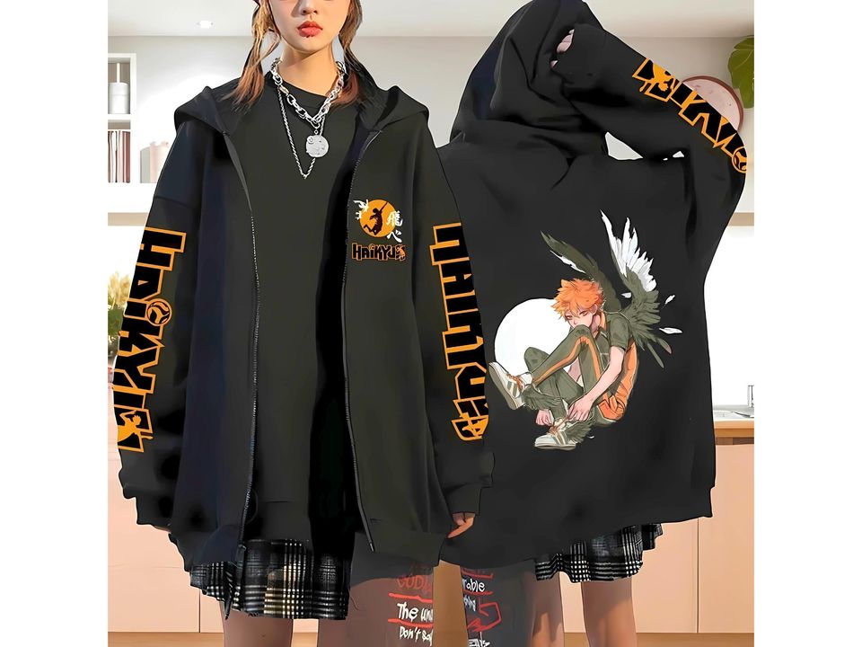 Arcane Jinxx Zipper Hoodie, Unisex Oversize Sweater Hoodie