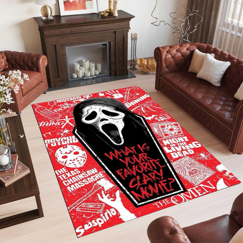GhostFace Horror Rug