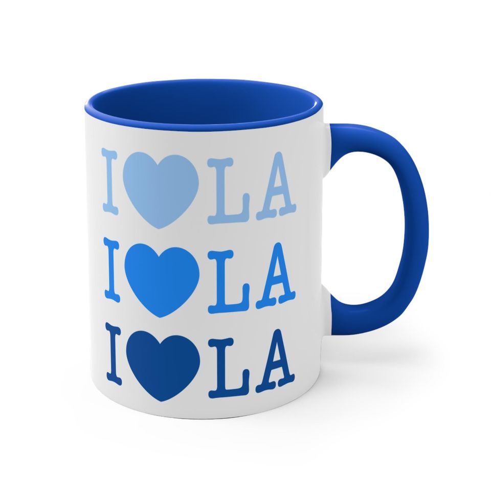I LOVE LA | Retro Accent Coffee Mug