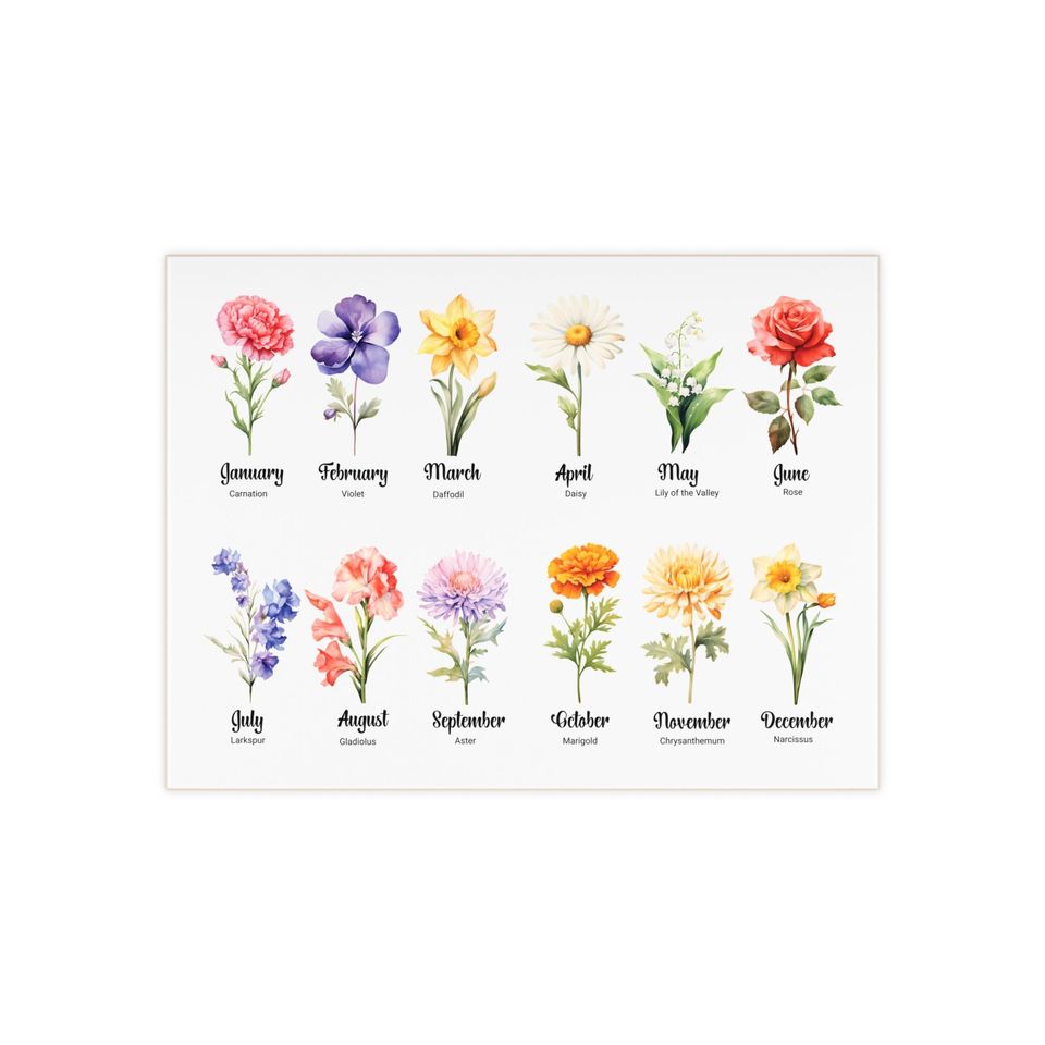 Nature Inspired Ceramic Photo Tile – Spring Flower Decor
