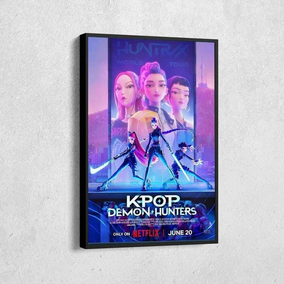 Kpop Demon Hunters Movie Poster