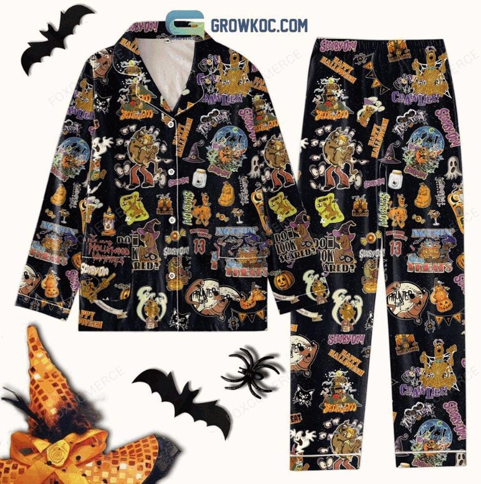 Scooby Doo Halloween Christmas Pajamas Set