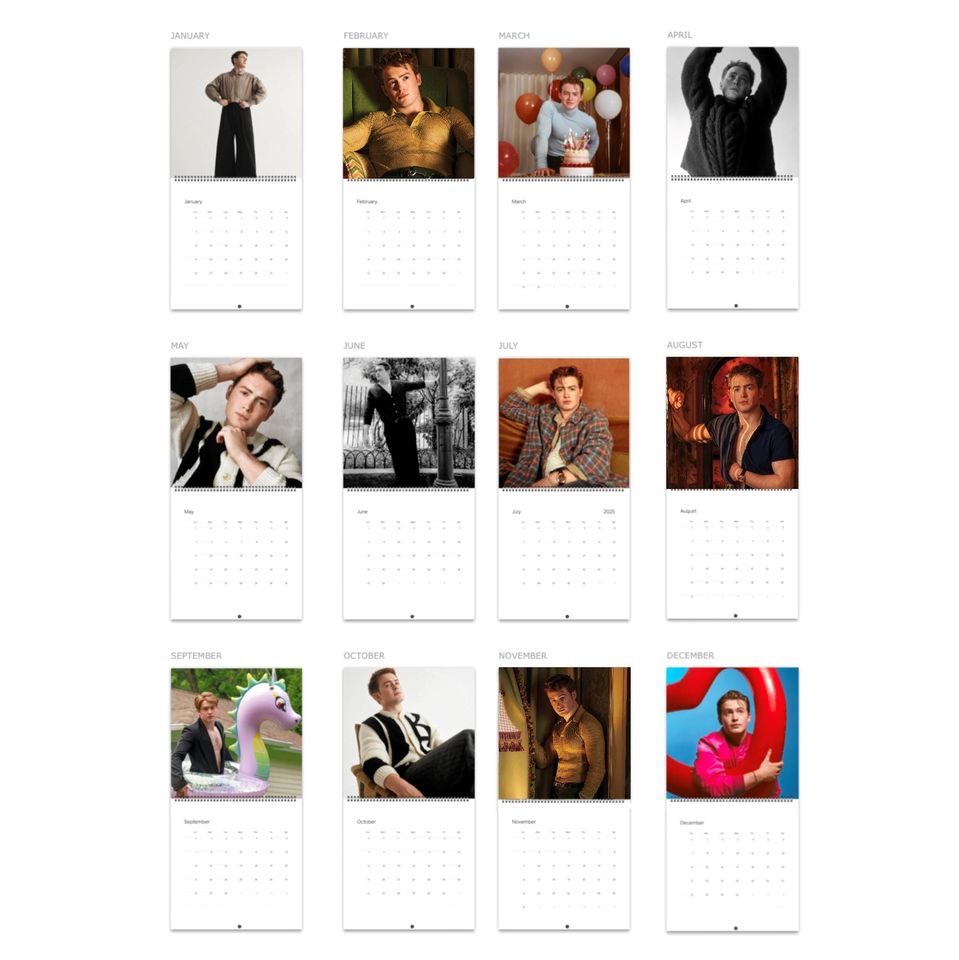 Kit Connor 2026 Wall Calendar