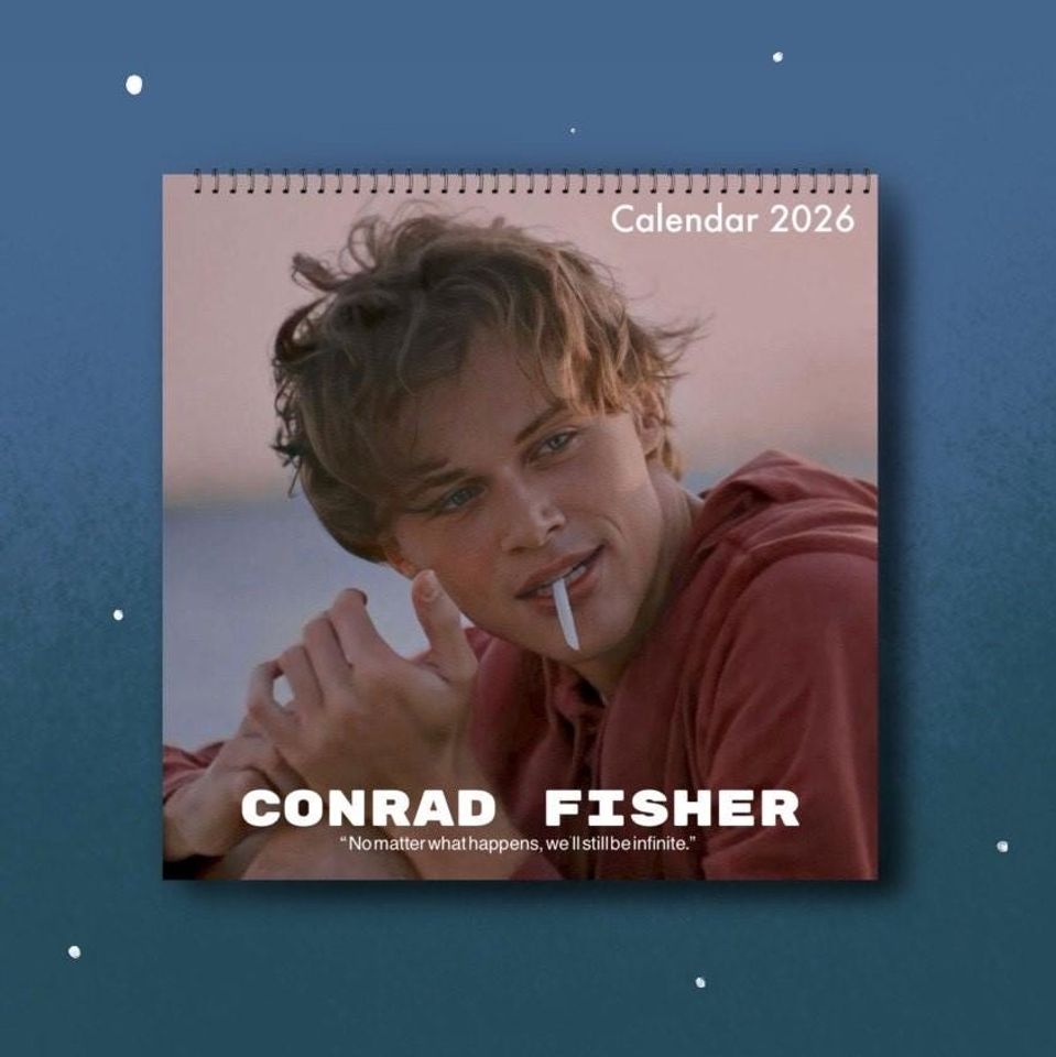 Conrad Fisher 2026 Wall Calendar