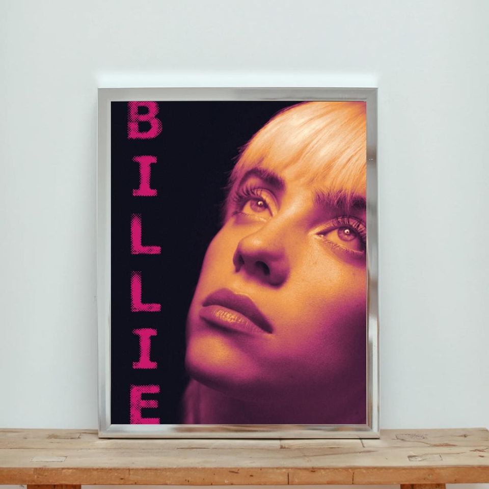 Billie Eilish Happier Than Ever Vertical Poster