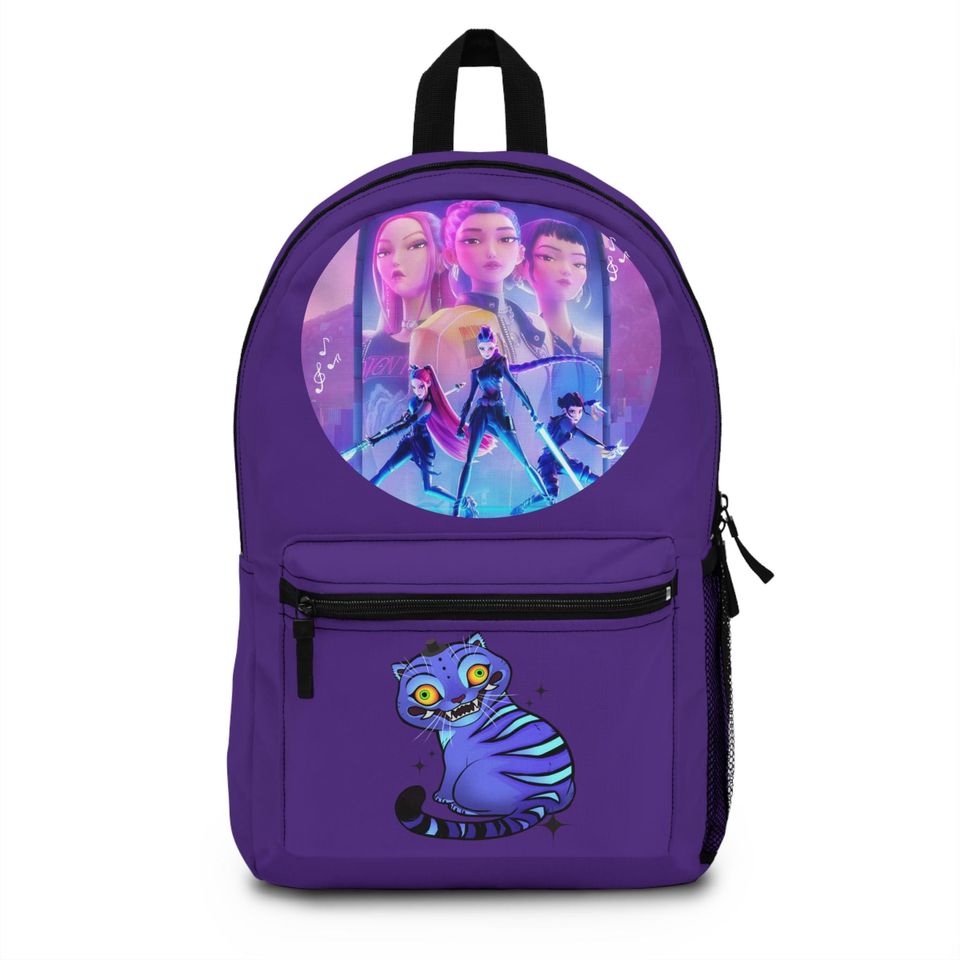 Kpop Demon Hunters Huntrix and Tiger - BACK TO SCHOOL backpack