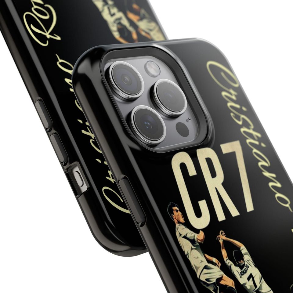 Custom Cristiano Ronaldo Magnetic Tough Cases, CR7 Merchandise, Birthday Present