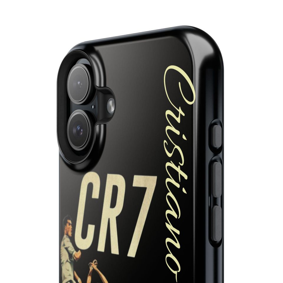 Custom Cristiano Ronaldo Magnetic Tough Cases, CR7 Merchandise, Birthday Present