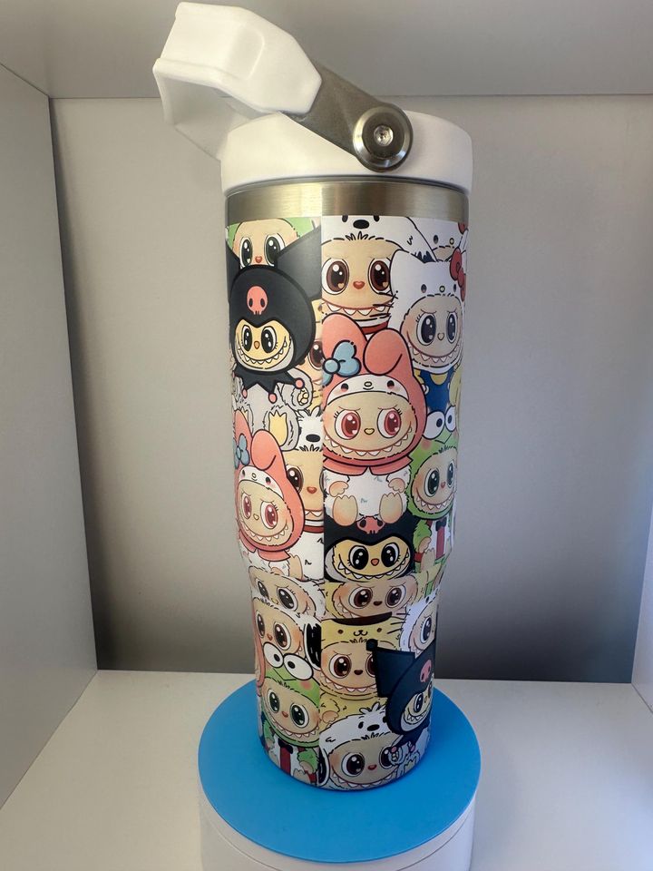 30oz Dressed up Bubus  Water Bottle