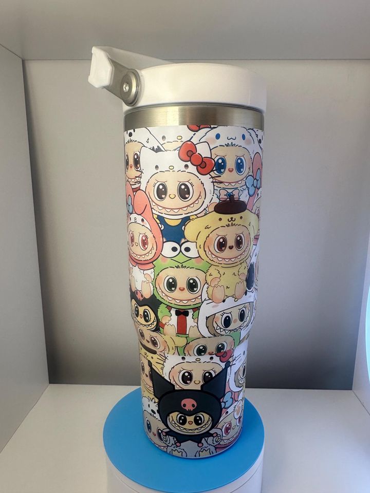 30oz Dressed up Bubus  Water Bottle