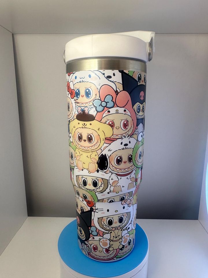 30oz Dressed up Bubus  Water Bottle