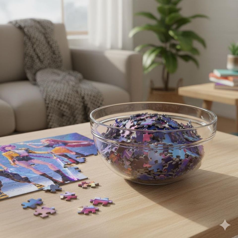 K-Pop Demon Hunters Jigsaw Puzzle