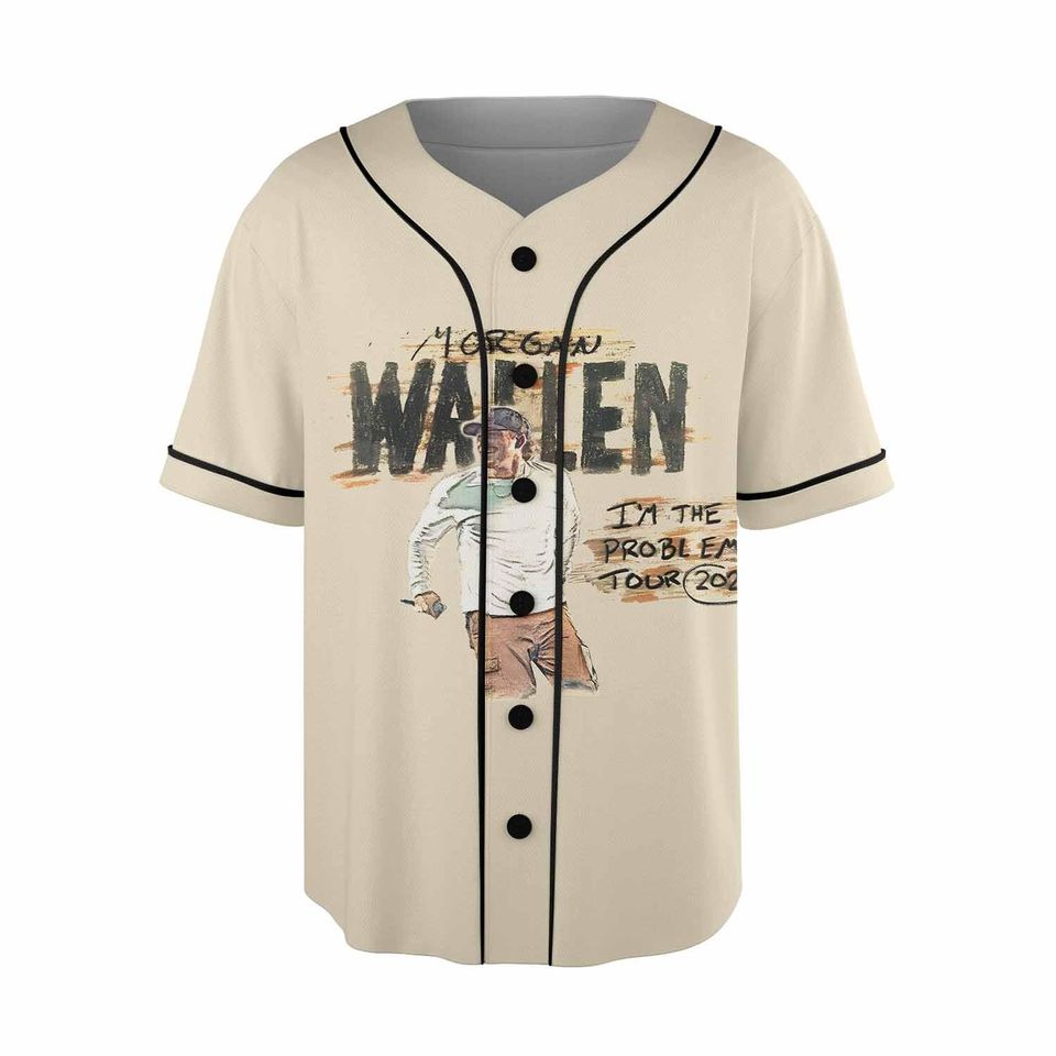 I'm the Problem Tour 2025 Wallen Western Baseball Jersey