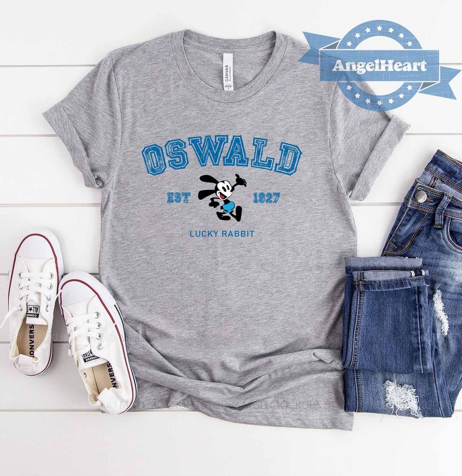 Oswald the Lucky Rabbit Sweatshirt, Oswald Sweatshirt, Disneyland Sweatshirt