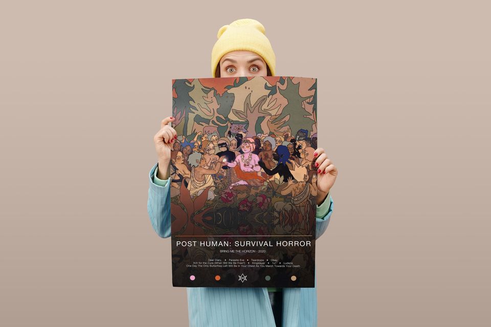 Bring Me The Horizon Poster | POST HUMAN: Survival Horror Poster