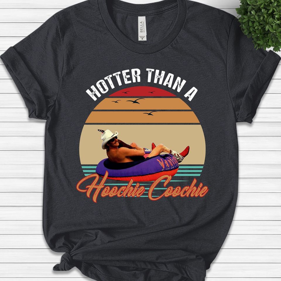 Hotter than a Hoochie Choochie Vintage T-Shirt, Alan Jackson Shirt