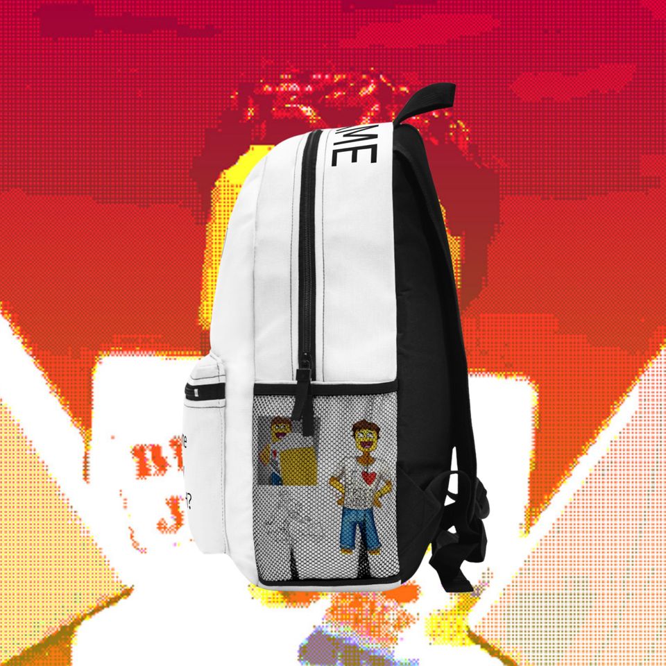 Forsaken Personalized Blame John Backpack with Tee and Gaming Gift