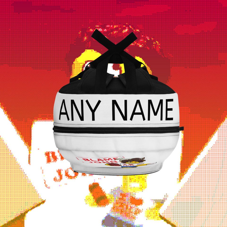 Forsaken Personalized Blame John Backpack with Tee and Gaming Gift