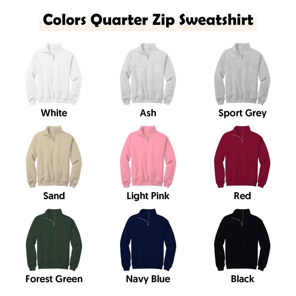 Embroidered San Francisco Football Quarter-Zip Sweatshirt: Cozy Game Day Pullover