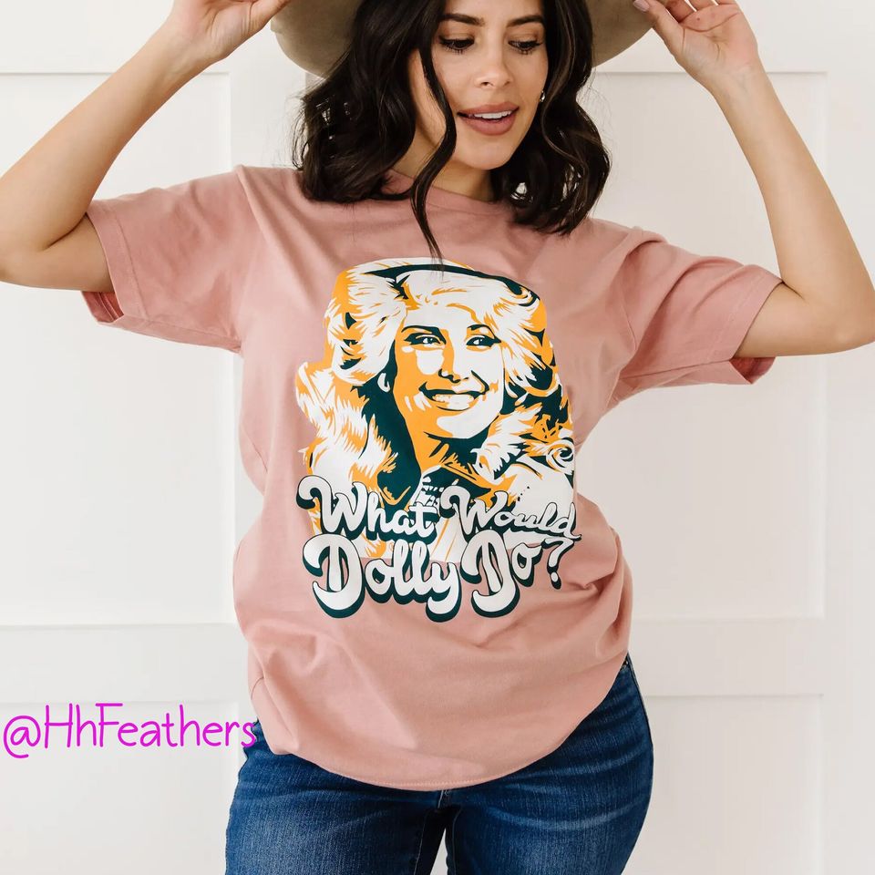 Dolly Parton shirt, What Would Dolly Do Dolly Parton Vintage Graphic Tee