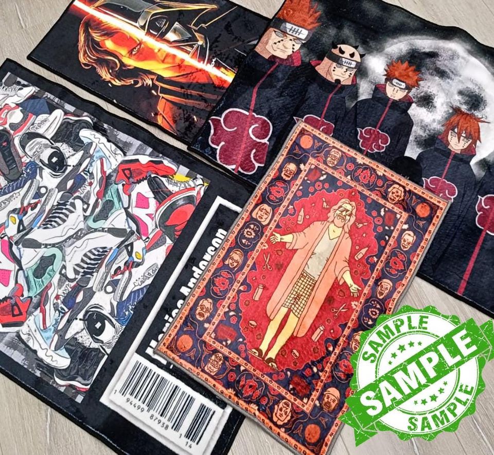 Bart Simpson Rug, Simpsons Bedroom Decor, Soft Bamboo Tufted Rug