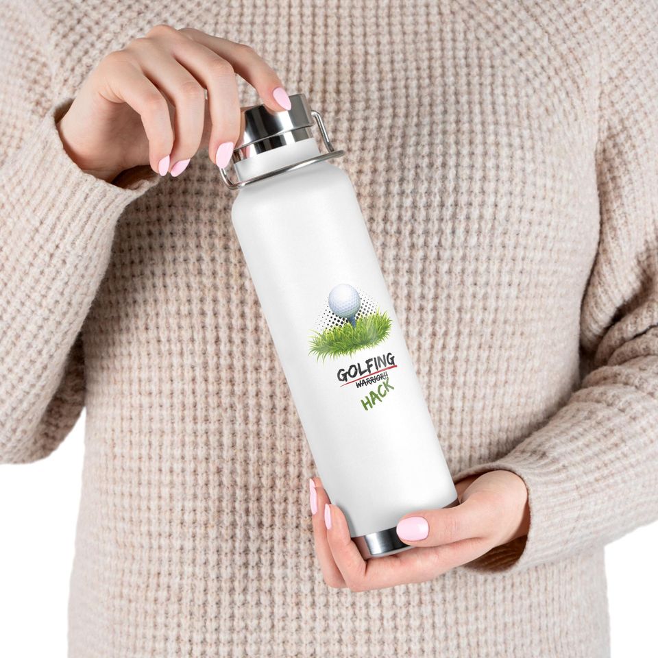 Golfing Hack - Copper Vacuum Insulated Bottle, 22oz