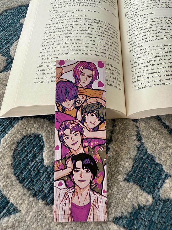 K-Pop Demon Hunters Printed Bookmarks – The Hunter Singers, Derpy, and Saja Boys