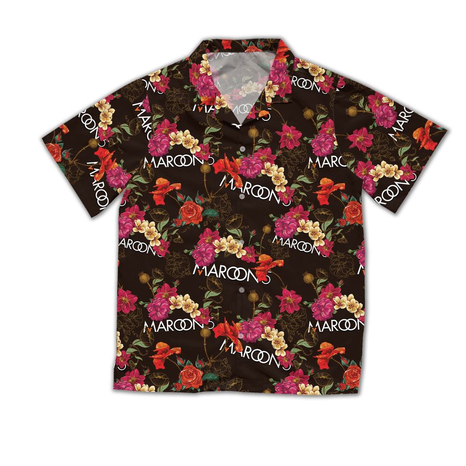 Maroon 5 Button Up Shirts, Maroon 5 Band Hawaiian Shirts
