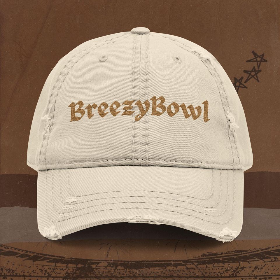 Breezy Bowl Distressed Dad Hat