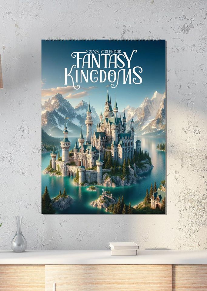 Fantasy Kingdom 2026 Wall Calendar: A3 Photography Print