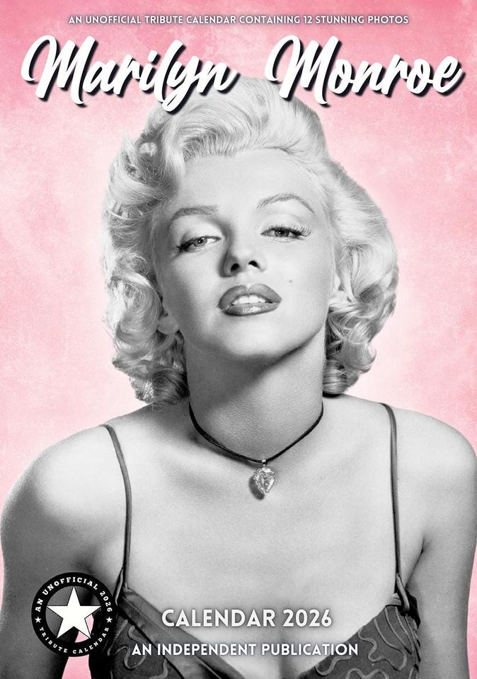 Marilyn Monroe 2026 Wall Calendar