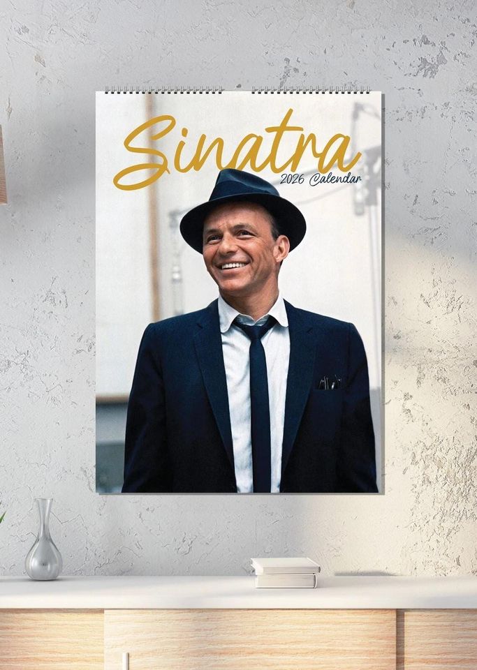Frank Sinatra 2026 Wall Calendar