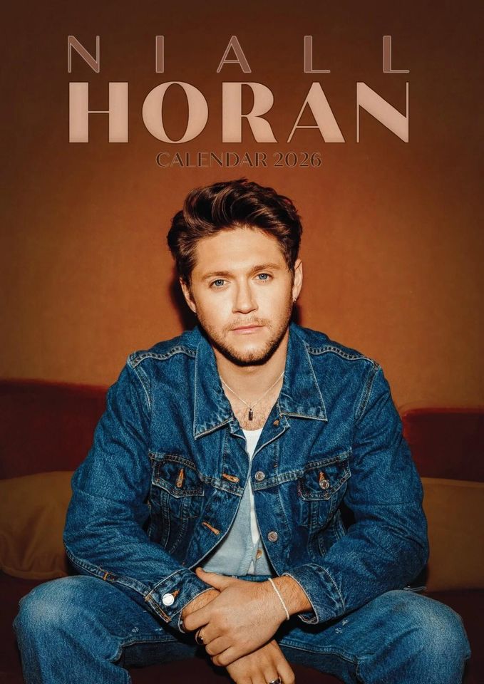 Niall Horan 2026 Wall Calendar