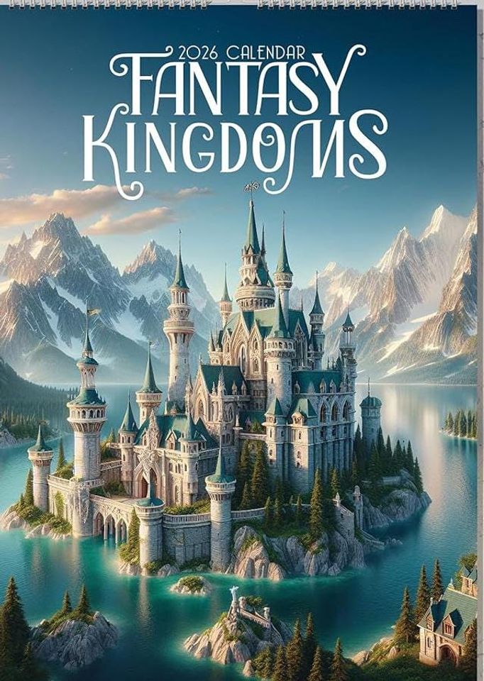 Fantasy Kingdom 2026 Wall Calendar: A3 Photography Print