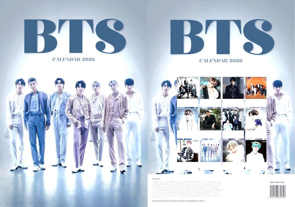 BTS 2026 Wall Calendar