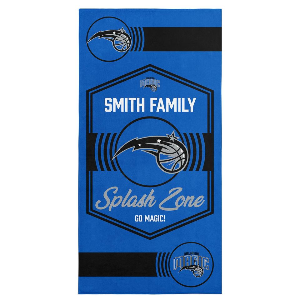 Orlando Magic Beach Towel: NBA Dominion Style, Personalized Fan Gift