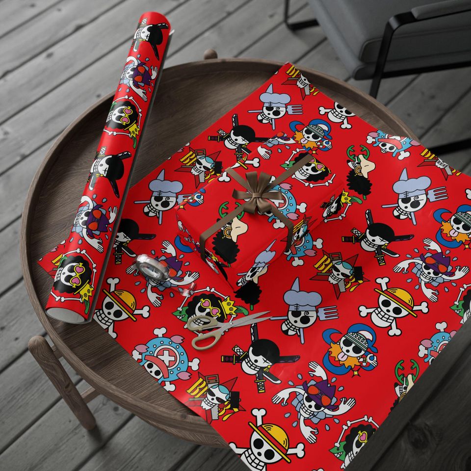 One Piece Wrapping Paper: Anime Gift Wrap,