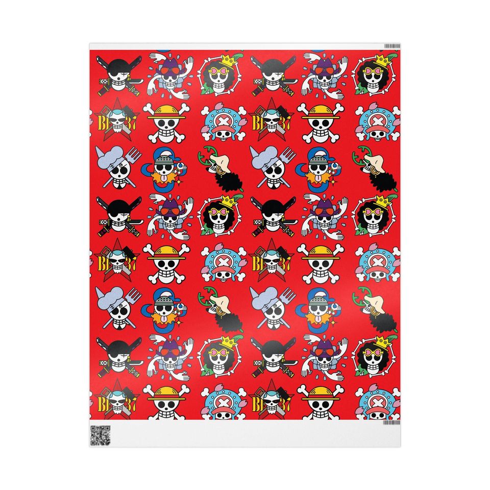 One Piece Wrapping Paper: Anime Gift Wrap,