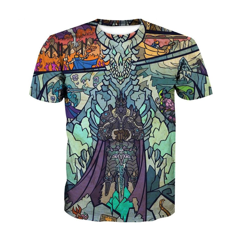 World of Warcraft Lich King 3D Hoodie