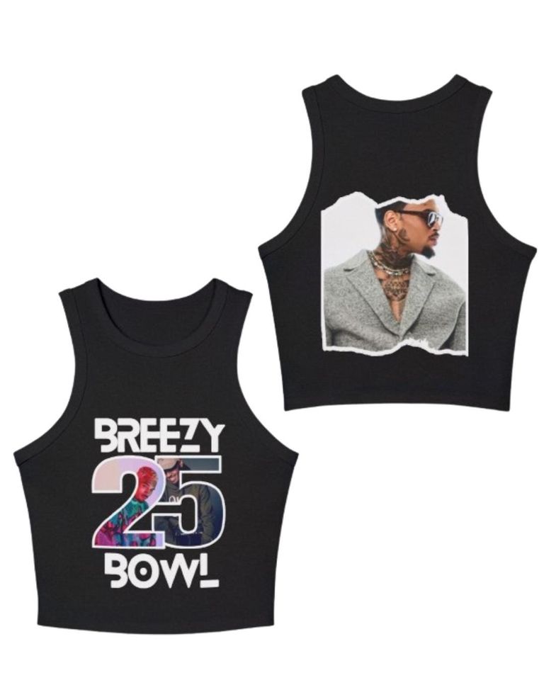 Chris Brown Women's Crop Tank Top