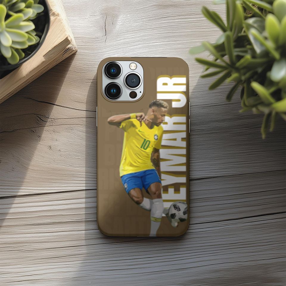 Football Phone Case Neymar Flexi Case Brazil Soccer iPhone Case